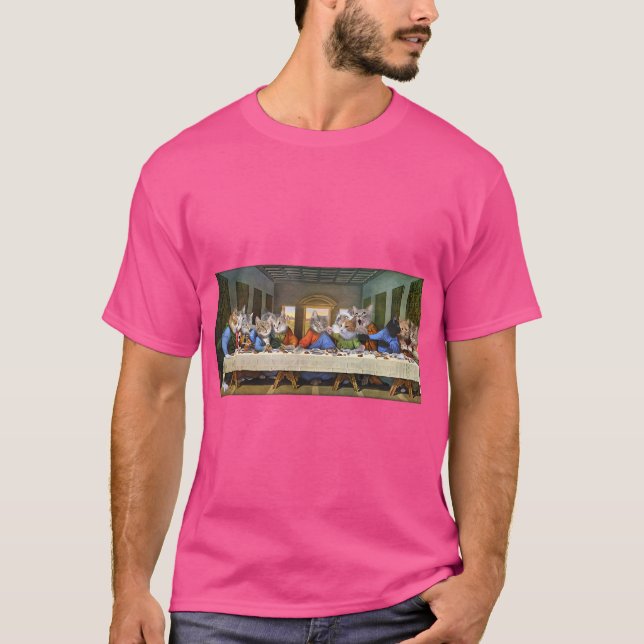 T-shirt Le Cat Supper (Devant)