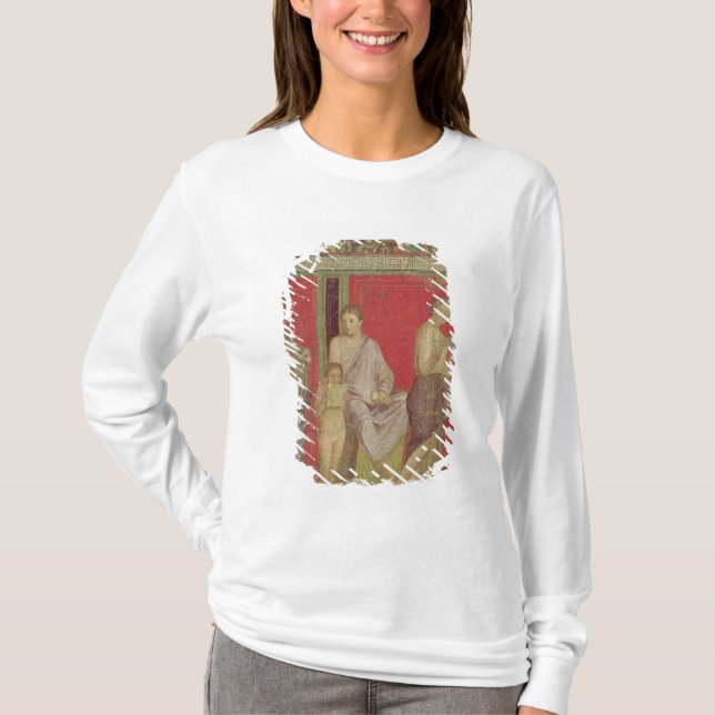 T-shirt Le catéchisme avec une lecture de jeune fille (Devant)