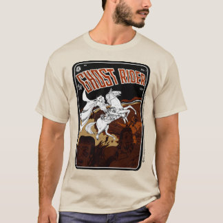 T-Shirt 'le Cavalier Fantôme' des années 1950 