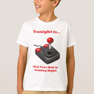 T-shirt Le ce soir est coup-de-pied votre bout dans la