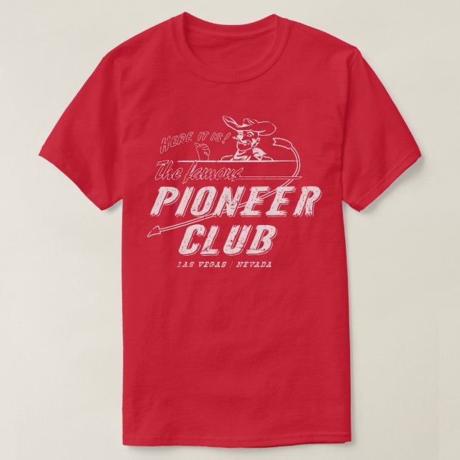 T-shirt Le célèbre club Pioneer (Design devant)