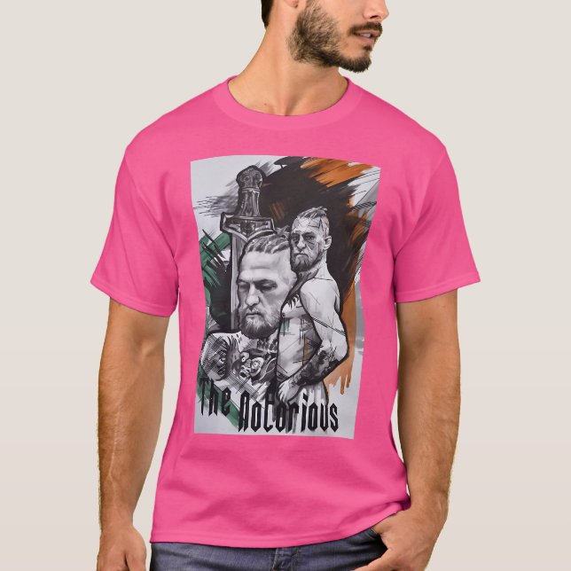 T-shirt Le célèbre Mcgregor Art Design (Devant)