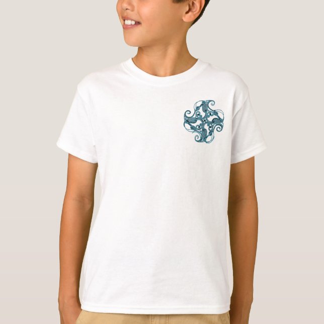 T-shirt Le Celtic Knotwork badine le tee - shirt - la grue (Devant)