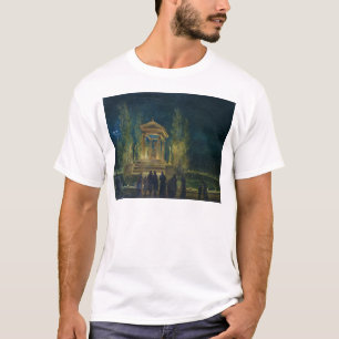 T-shirt Le cénotaphe de Jean-jacques Rousseau