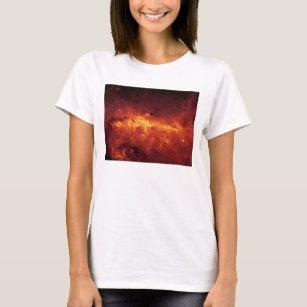 T-shirt Le centre de la Voie Lactée avec poussière