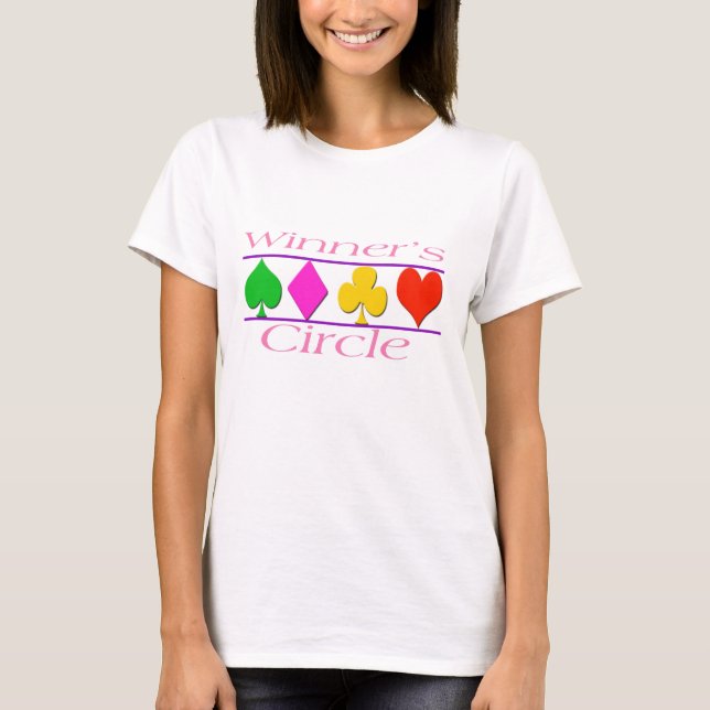 T-shirt Le cercle du gagnant (Devant)