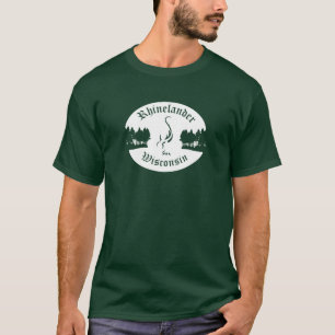 T-shirt Le cercueil. Rhinelander, Wisconsin