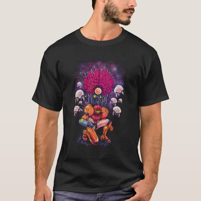 T-shirt Le cerveau de la mère essentiel (Devant)