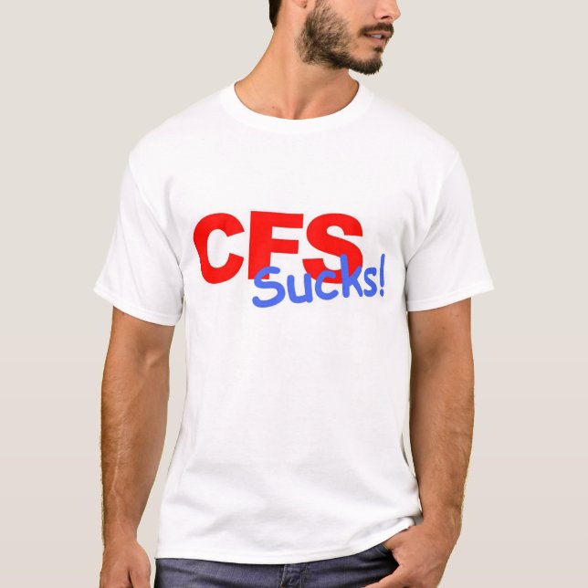 T-shirt Le CFS suce (Devant)