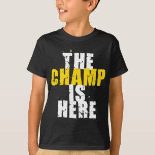T-shirt Le Champ est ici le trophée du Championnat Motivat