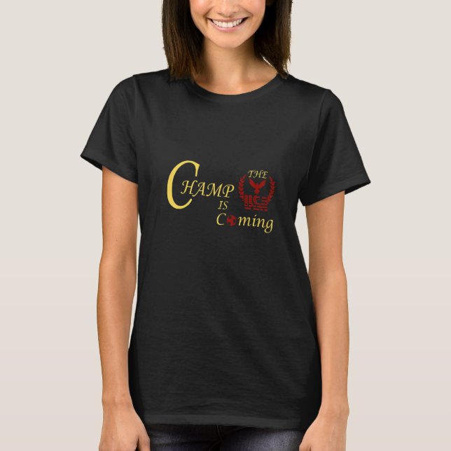 T-shirt Le Champ Vient Les Fans De Bal Cool (Devant)