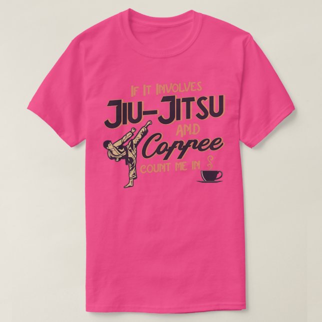 T-shirt Le champion brésilien Mart de combat Jiu Jitsu (Design devant)
