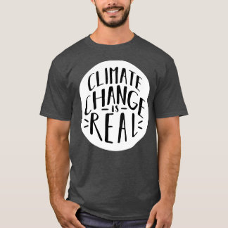 T-shirt Le changement climatique est réel 3
