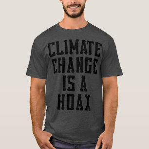 T-shirt Le Changement Climatique Est Une Parodie De Faux 4