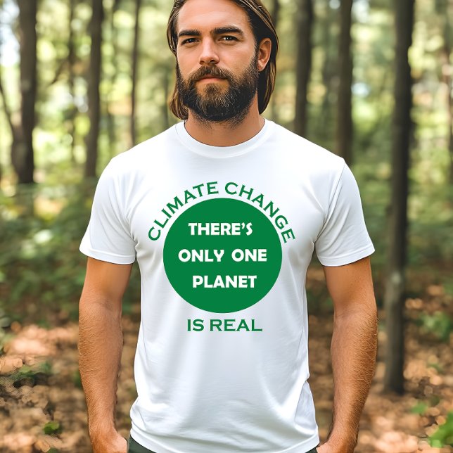 T-shirt Le changement climatique est une réelle prise de c (Créateur téléchargé)