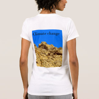 T-shirt Le changement climatique s'occupe de l'environneme