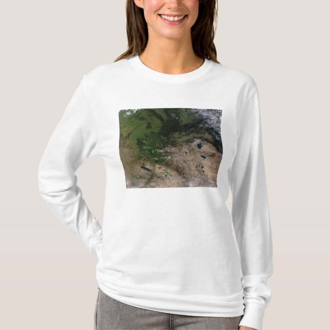 T-shirt Le changement de végétation (Devant)