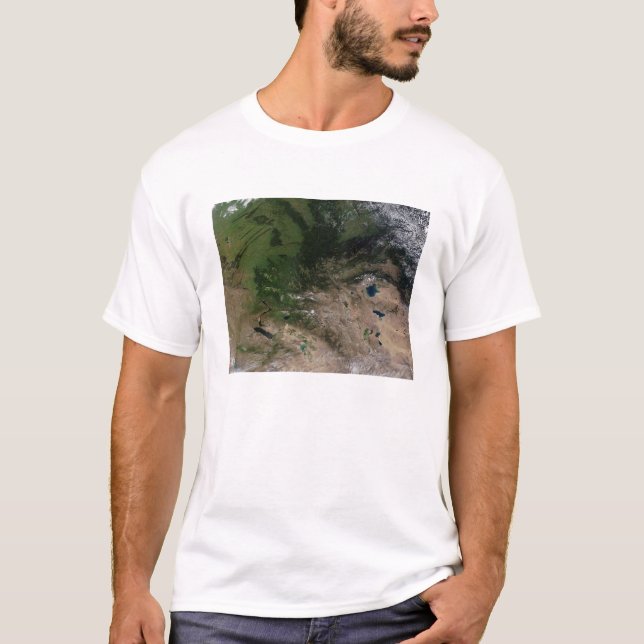 T-shirt Le changement de végétation (Devant)
