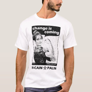T-shirt Le "changement est" McCain/Parti Républicain