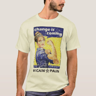T-shirt le "changement est" McCain/Parti Républicain