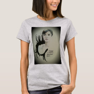 T-shirt Le changement n'est pas un sport de spectateur Art