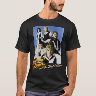 T-shirt Le Chanteur Américain Kenny Rogers Et La Première