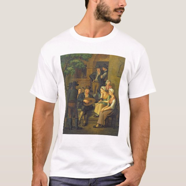 T-shirt Le chanteur aveugle, 1828 (Devant)