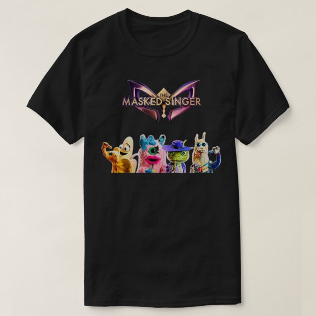 T-shirt Le chanteur masqué (Design devant)