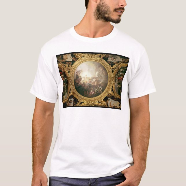 T-shirt Le char d'Apollo, peinture de plafond (Devant)