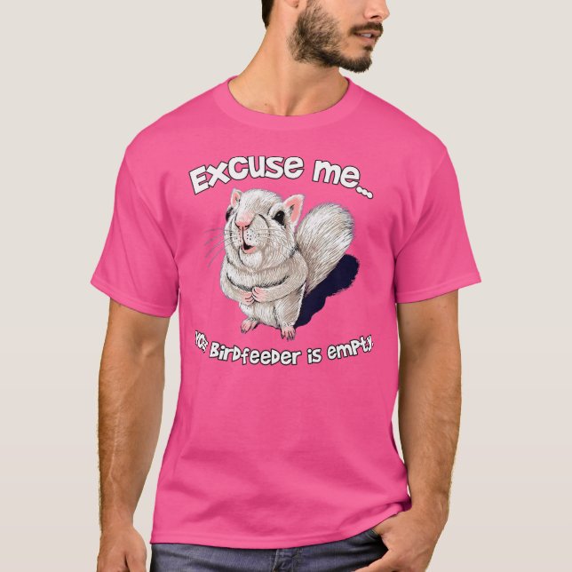 T-shirt Le chargeur d'oiseaux est vide 1 (Devant)