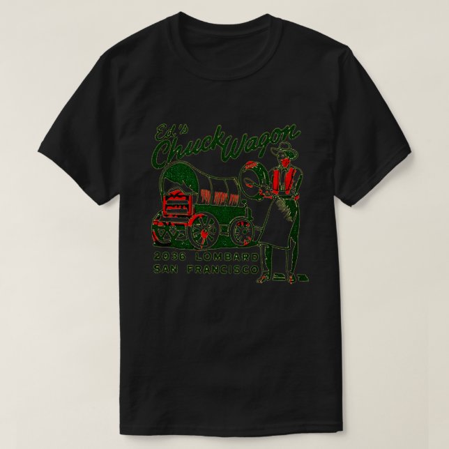T-shirt Le chariot d'Eds Chuck (Design devant)