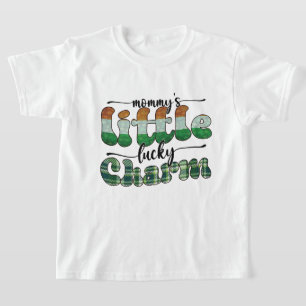 T-shirt Le charme chanceux de maman adorable Saint Patrick