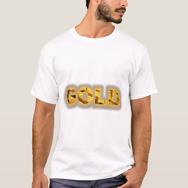 T-shirt Le charme de l'or (Devant)