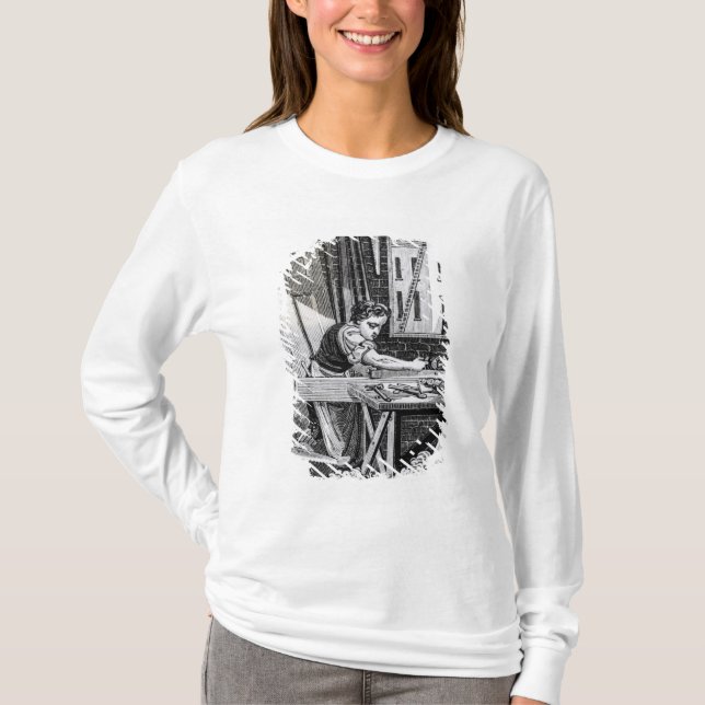 T-shirt Le charpentier (Devant)