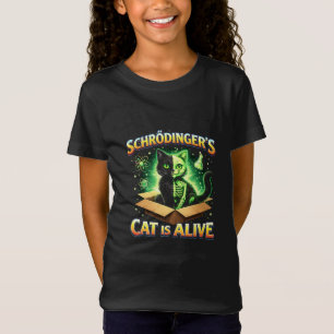 T-Shirt Le Chat Curieux de Schrödinger