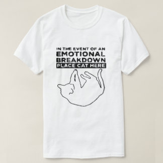 T-shirt Le Chat de Décomposition Émotionnelle Tee