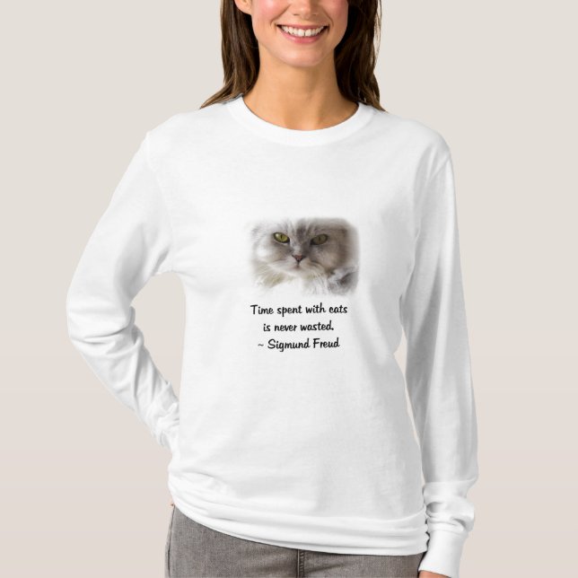 T-shirt Le chat de Freud (Devant)