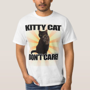 T-shirt Le chat de Kitty ne s'inquiètent pas l'animal
