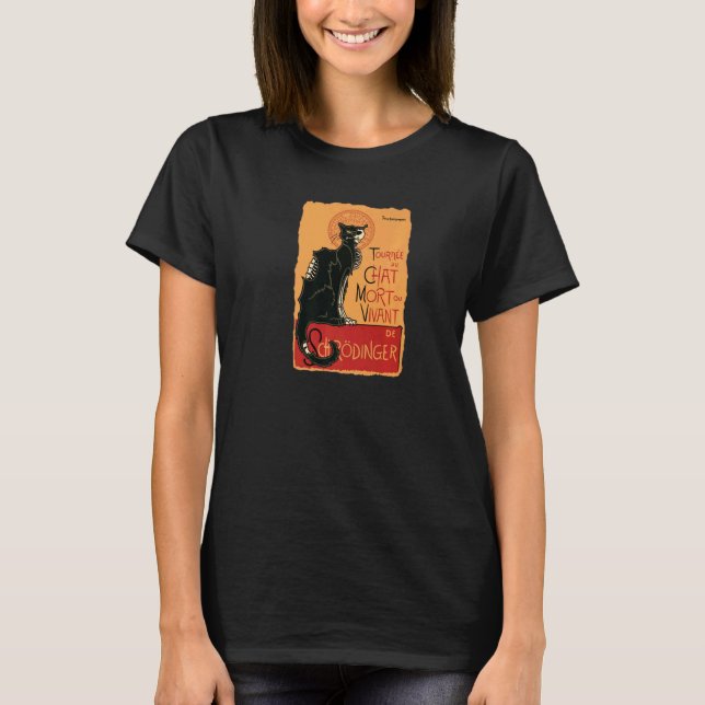 T-shirt Le Chat de Schrödinger (Devant)