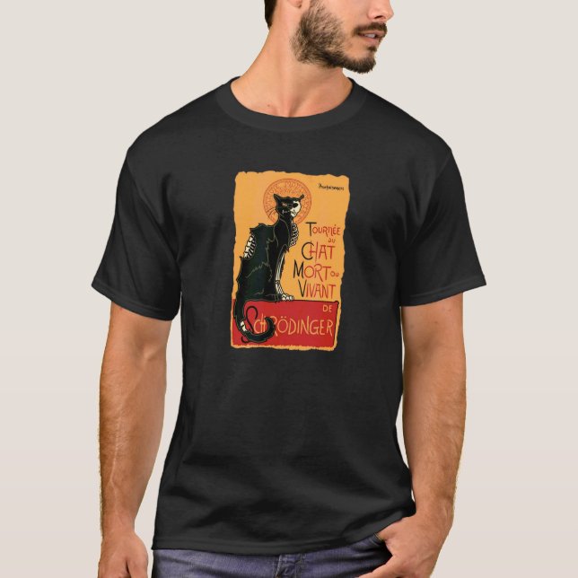 T-shirt Le Chat de Schrödinger (Devant)