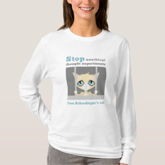 T-shirt Le chat de Schrodinger libre