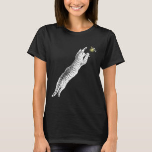 T-shirt Le chat et la luciole