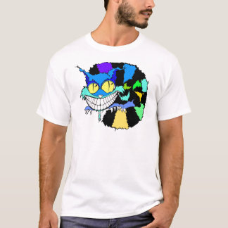 T-shirt Le chat fou de Cheshire