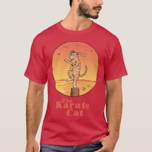 T-shirt Le chat Karate