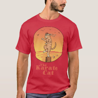 T-shirt Le chat Karate