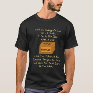 T-shirt Le chat Limerick de Schrodinger