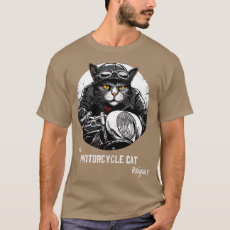 T-shirt le chat moto règne