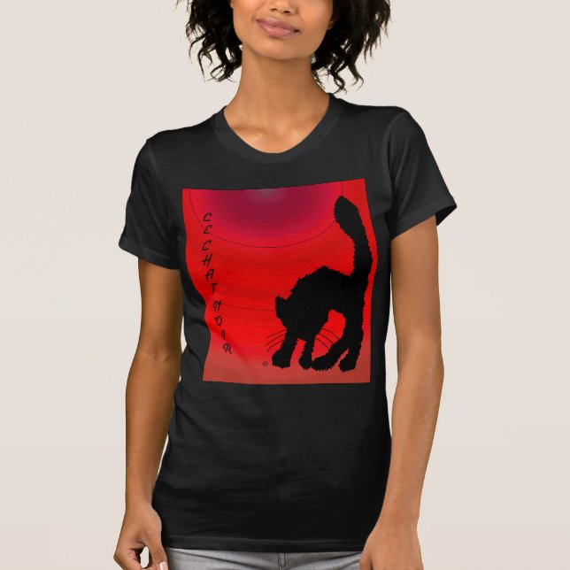 T-shirt Le Chat Noir (Devant)