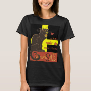 T-shirt Le Chat Noir De Saint David De Rodolphe Salis