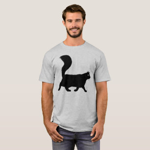 T-shirt Le Chat noir roux Cool Kitty